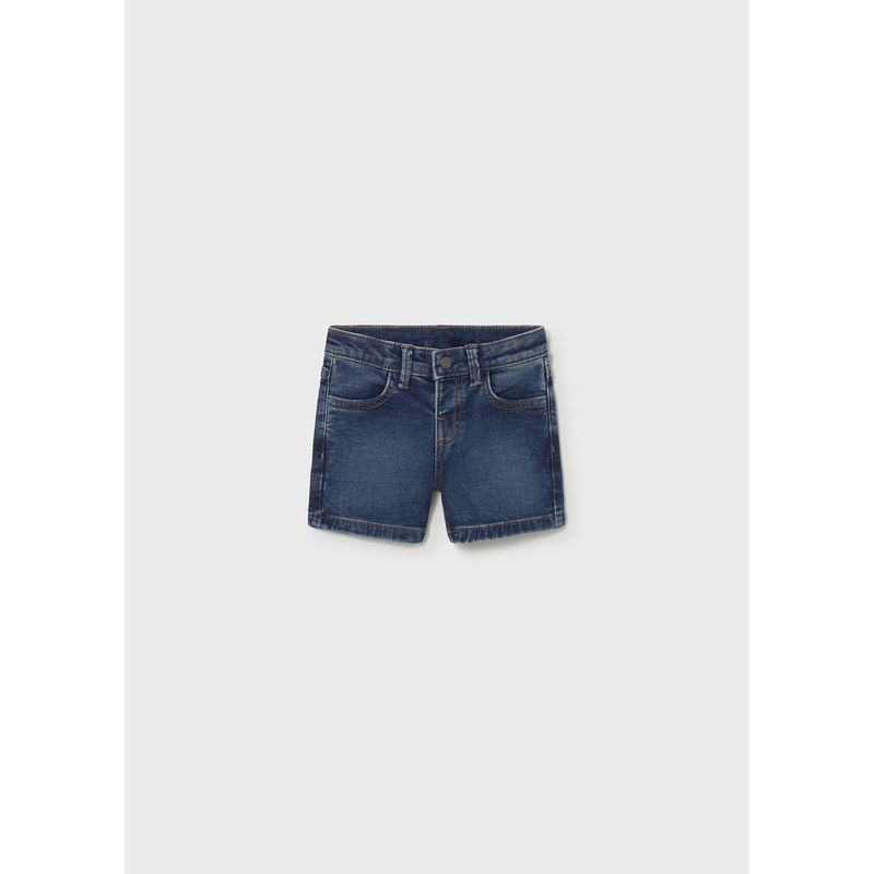 DARK DENIM JEAN SHORT 5PC SOFT / 1219-067