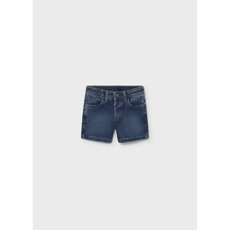 DARK DENIM JEAN SHORT 5PC SOFT / 1219-067