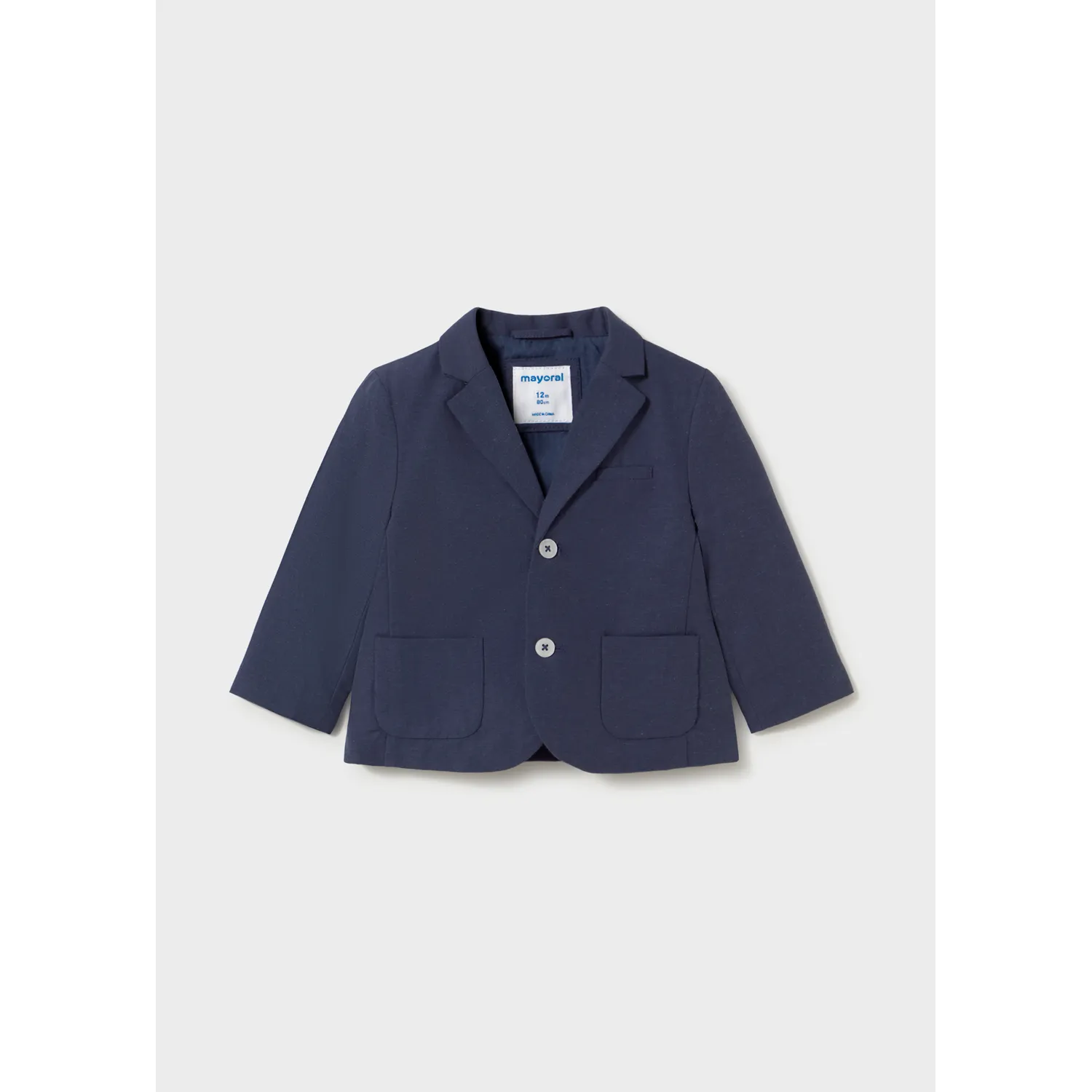 NAVY JACKET 2POCKETS 2 BUTTONS / 1404-029