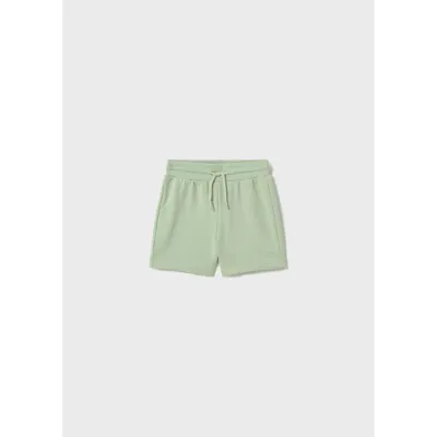 LIGHT GREEN KNIT SHORTS / 621-056