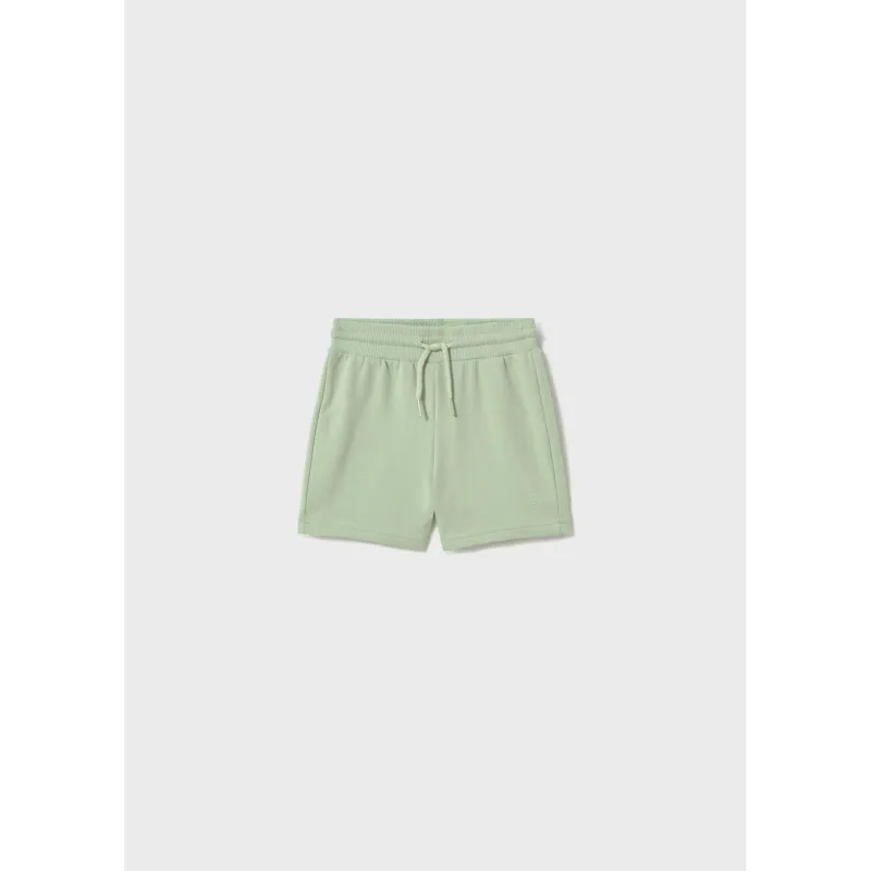 LIGHT GREEN KNIT SHORTS / 621-056