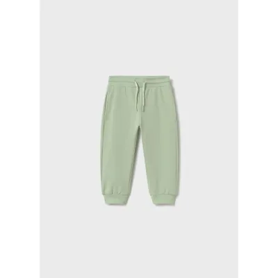 LIGHT GREEN JOGGING PANT CUFFED / 711-066