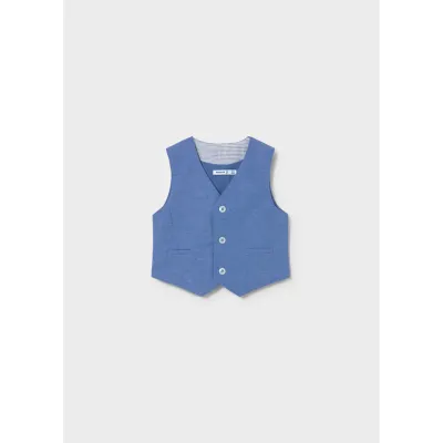 CAPRI BLUE VEST SOLID / 1312-017