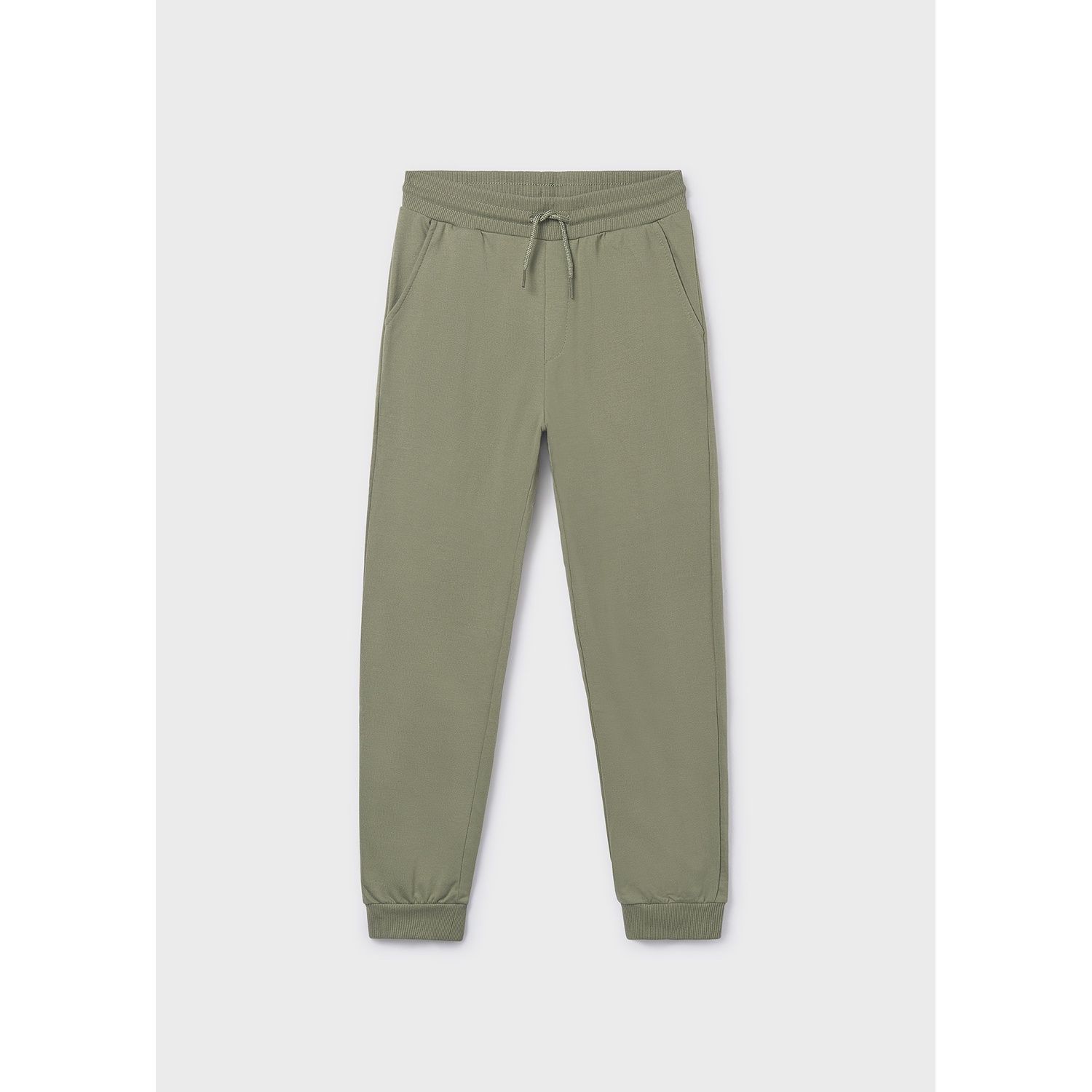 GRREN CUFFED FLEECE JOGGING PANT / 744-054