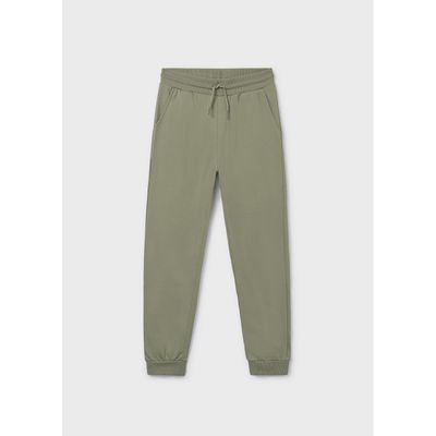 GRREN CUFFED FLEECE JOGGING PANT / 744-054