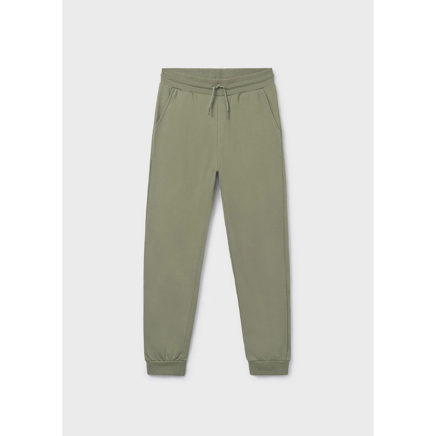 GRREN CUFFED FLEECE JOGGING PANT / 744-054