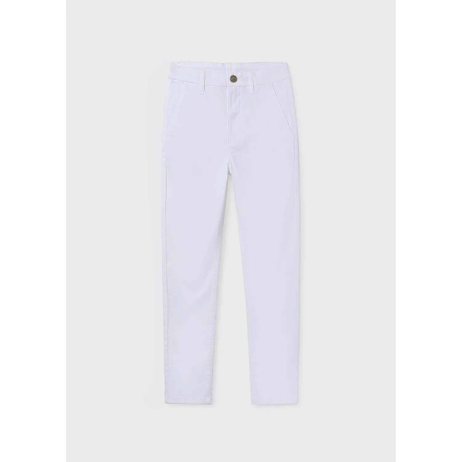 WHITE PANT CHINO SLIM / 530-034
