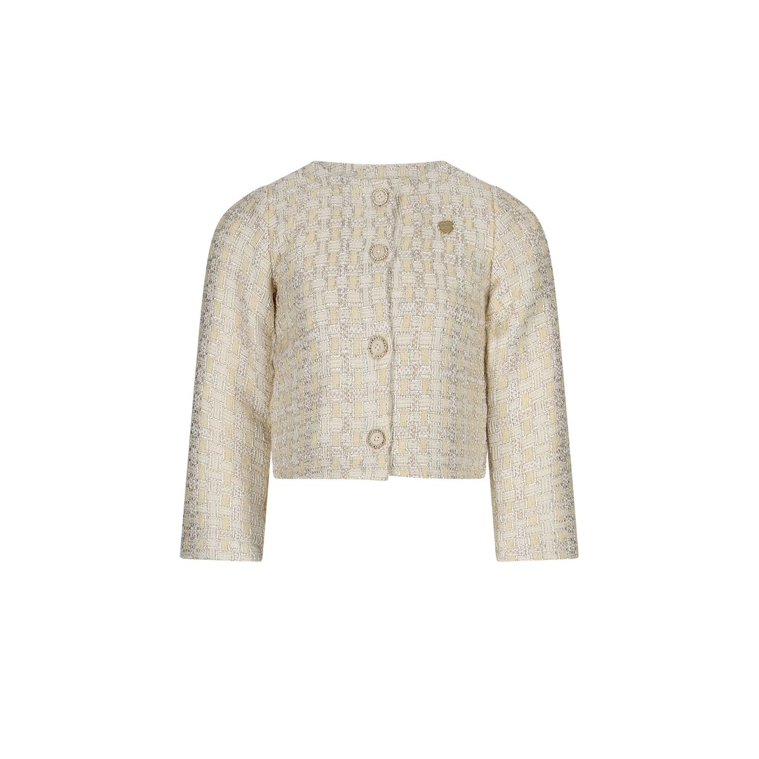 GOLDEN TWEED JACKET 4 BUTTON S / C511-5145-409