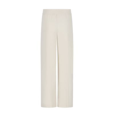 CREAM PANT DRESSY RHINESTONE BUTTON TRIM / C511-5600-005
