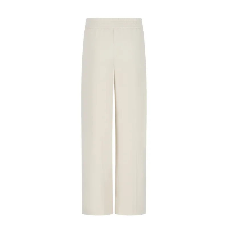CREAM PANT DRESSY RHINESTONE BUTTON TRIM / C511-5600-005