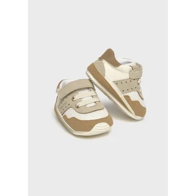 BROWN/BEIGE/CREAM SHOE IMITATION LACES / 9087-021 BROWN/BEIGE/CREAM SHOE IMITATION LACES / 9087-021