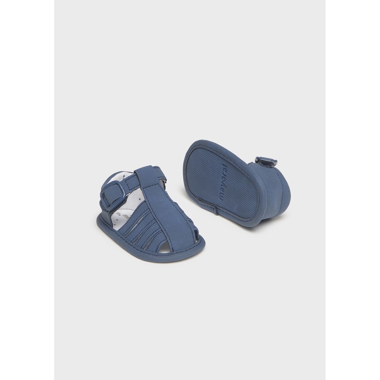 NAVY SANDAL CLOSED BACK / 9086-015