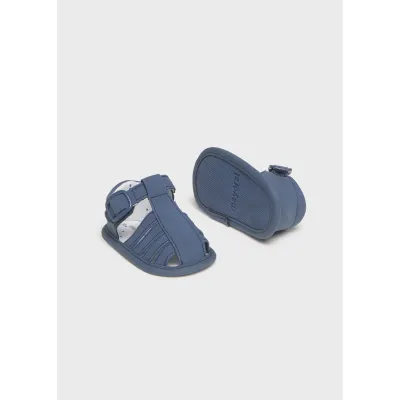 NAVY SANDAL CLOSED BACK / 9086-015