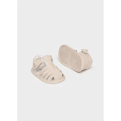 TAUPE SANDAL CLOSED BACK / 9086-016