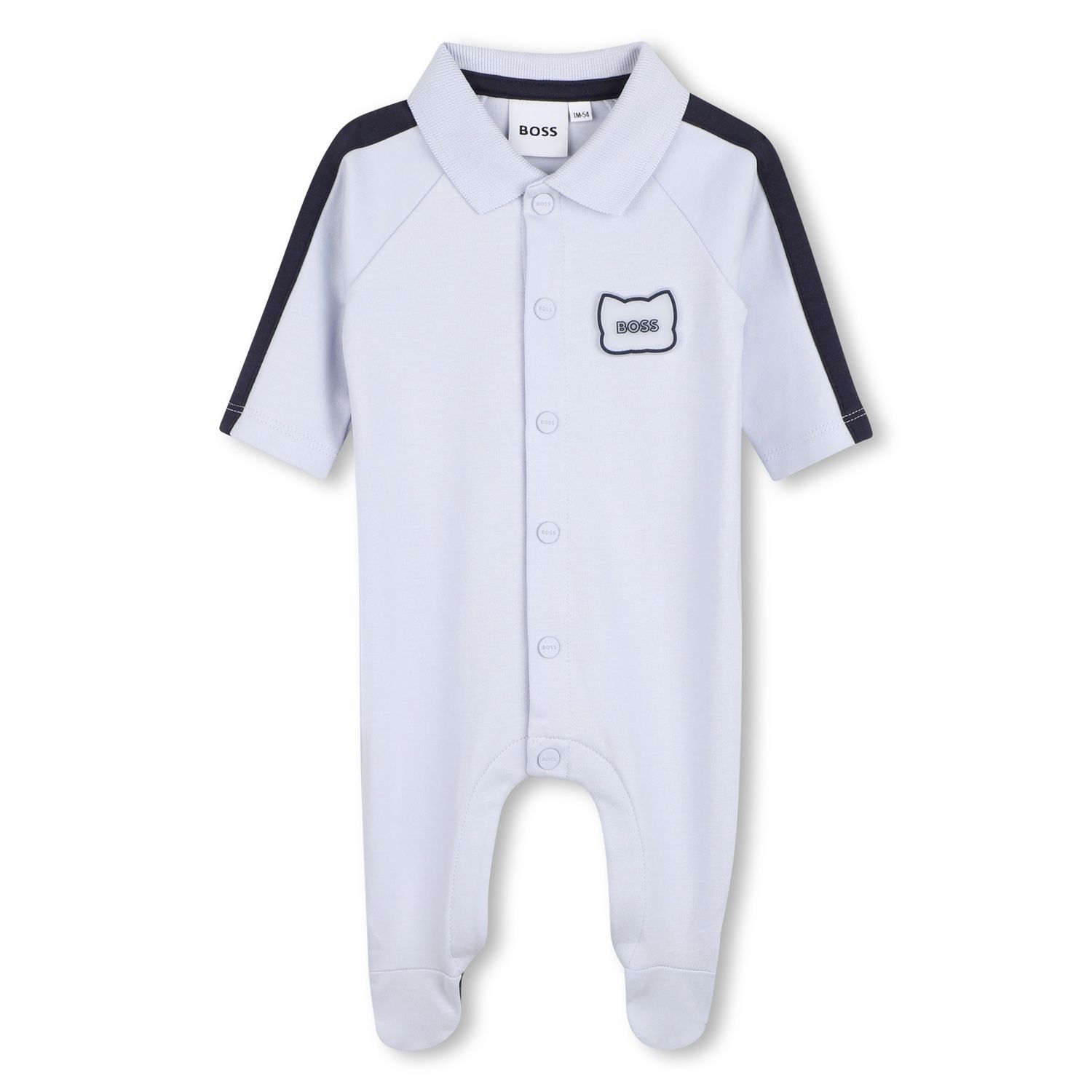 PALE BLUE SLEEPER NAVY TRIM / J53041-771