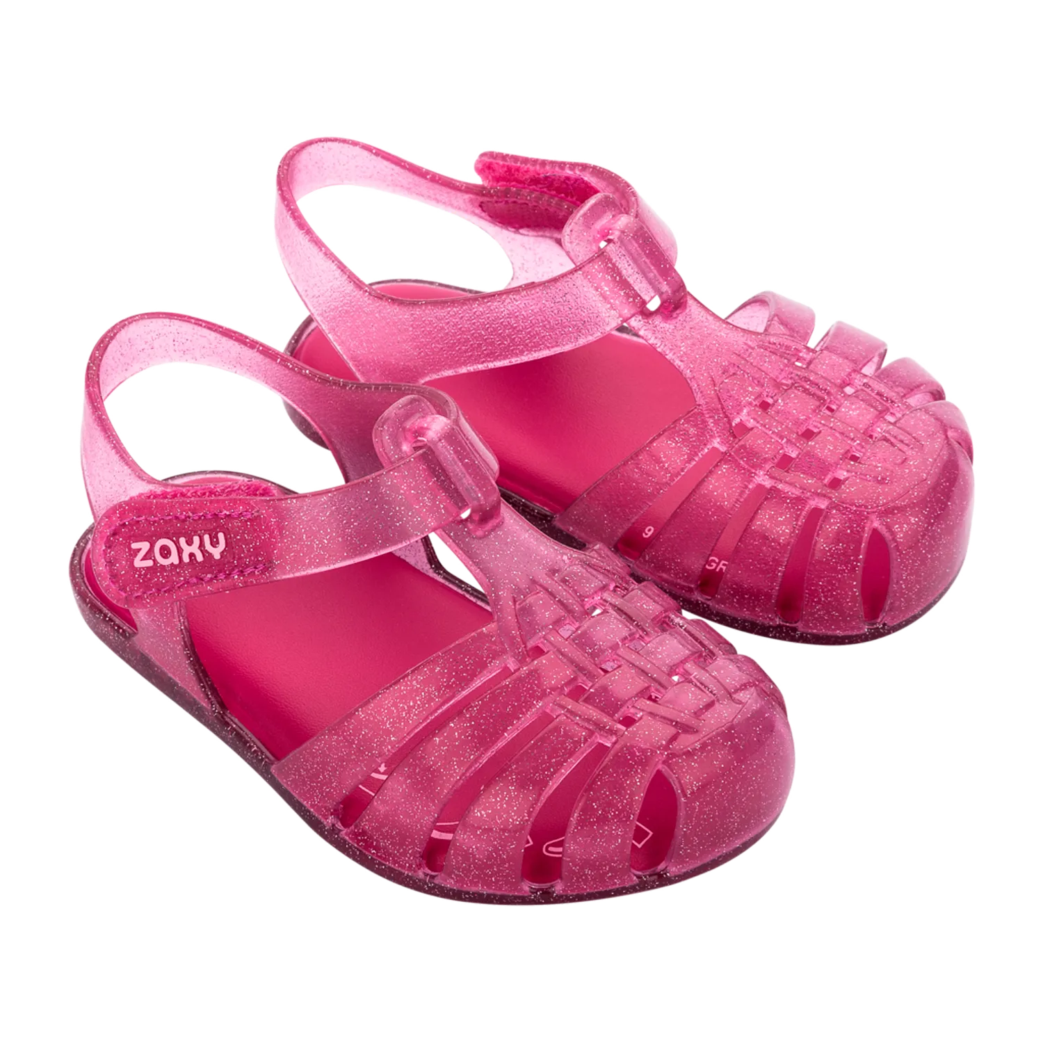 DARK PINK GLITTER SANDAL ZAXY BABY / 83641-BL438