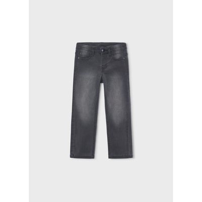 MEDIUM GREY DENIM PANT SLIM FIT STRETCH / 515-078