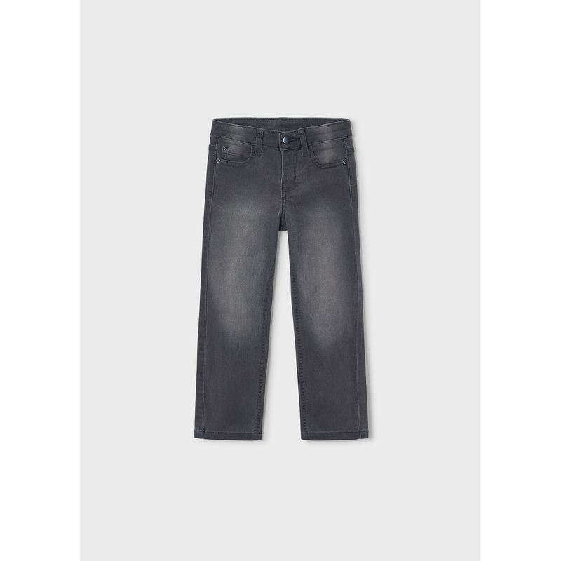 MEDIUM GREY DENIM PANT SLIM FIT STRETCH / 515-078
