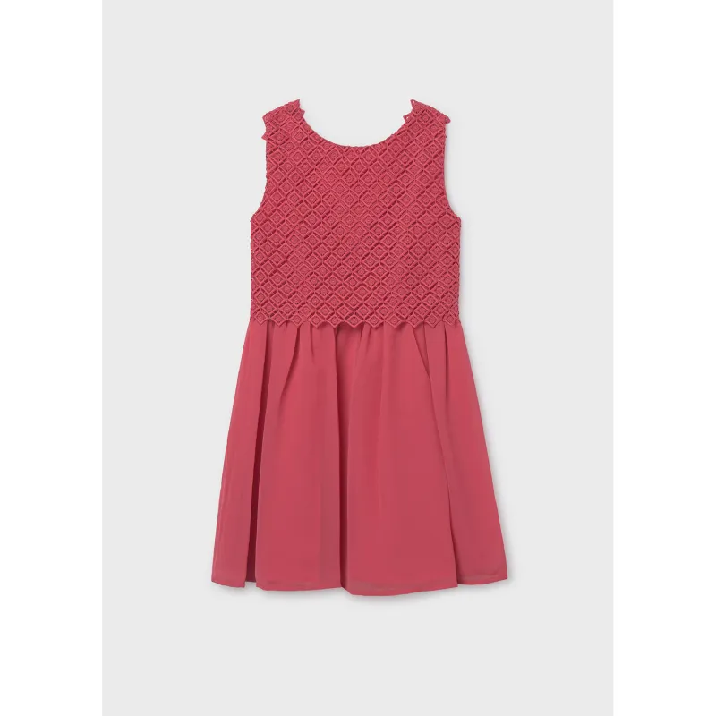 CORAL GUIPER DRESS LACE BODICE / 6905-057