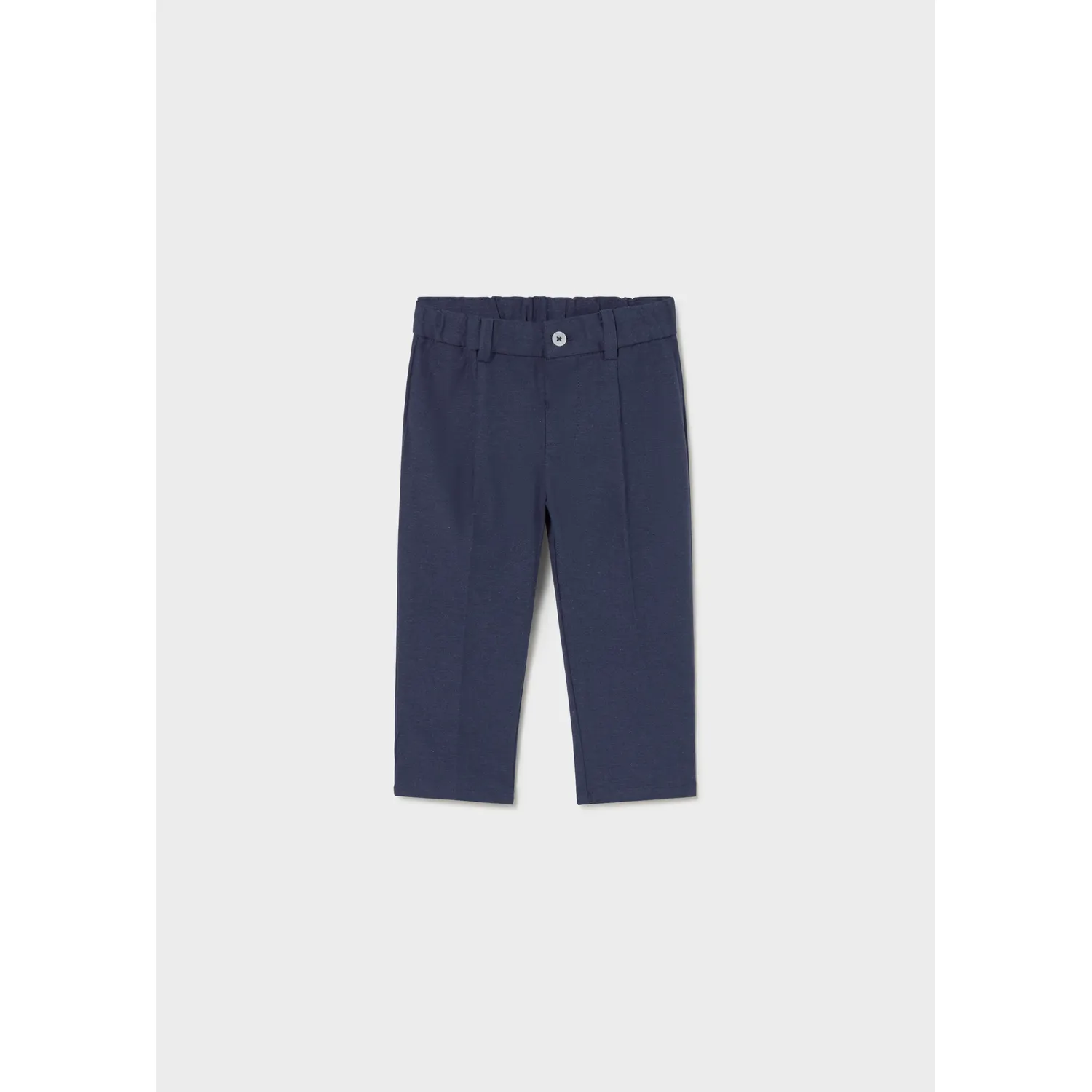 NAVY LINEN PANT CHINO TAILORING / 1517-052