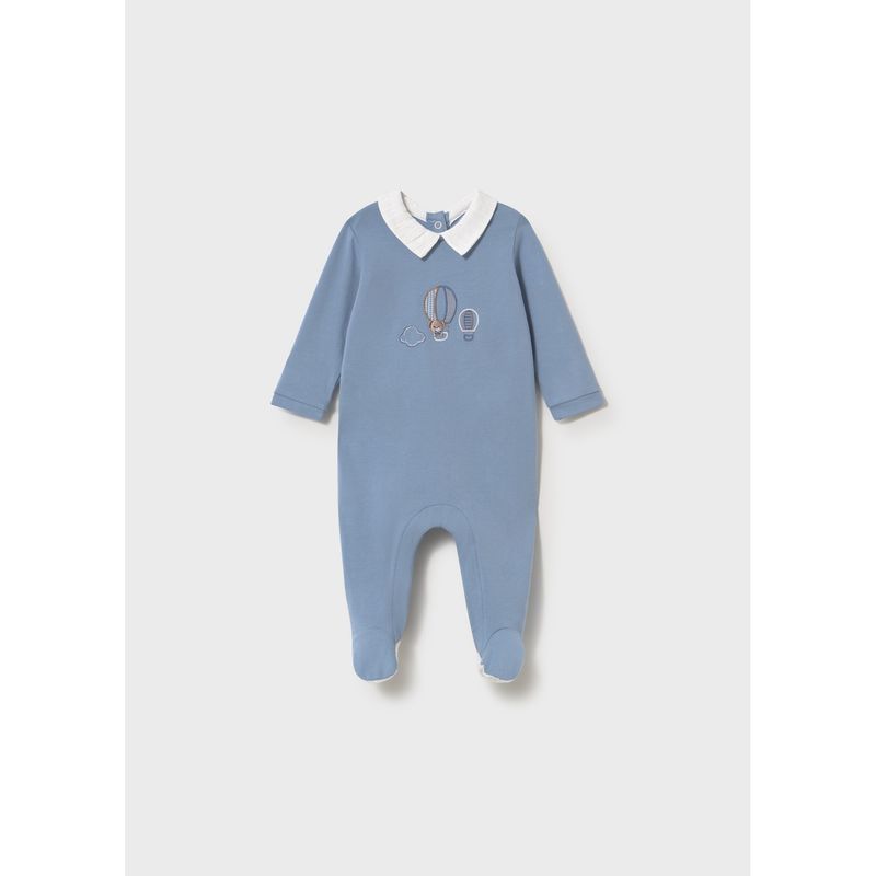 BLUE SLEEPER WHITE COLLAR / 1742-078