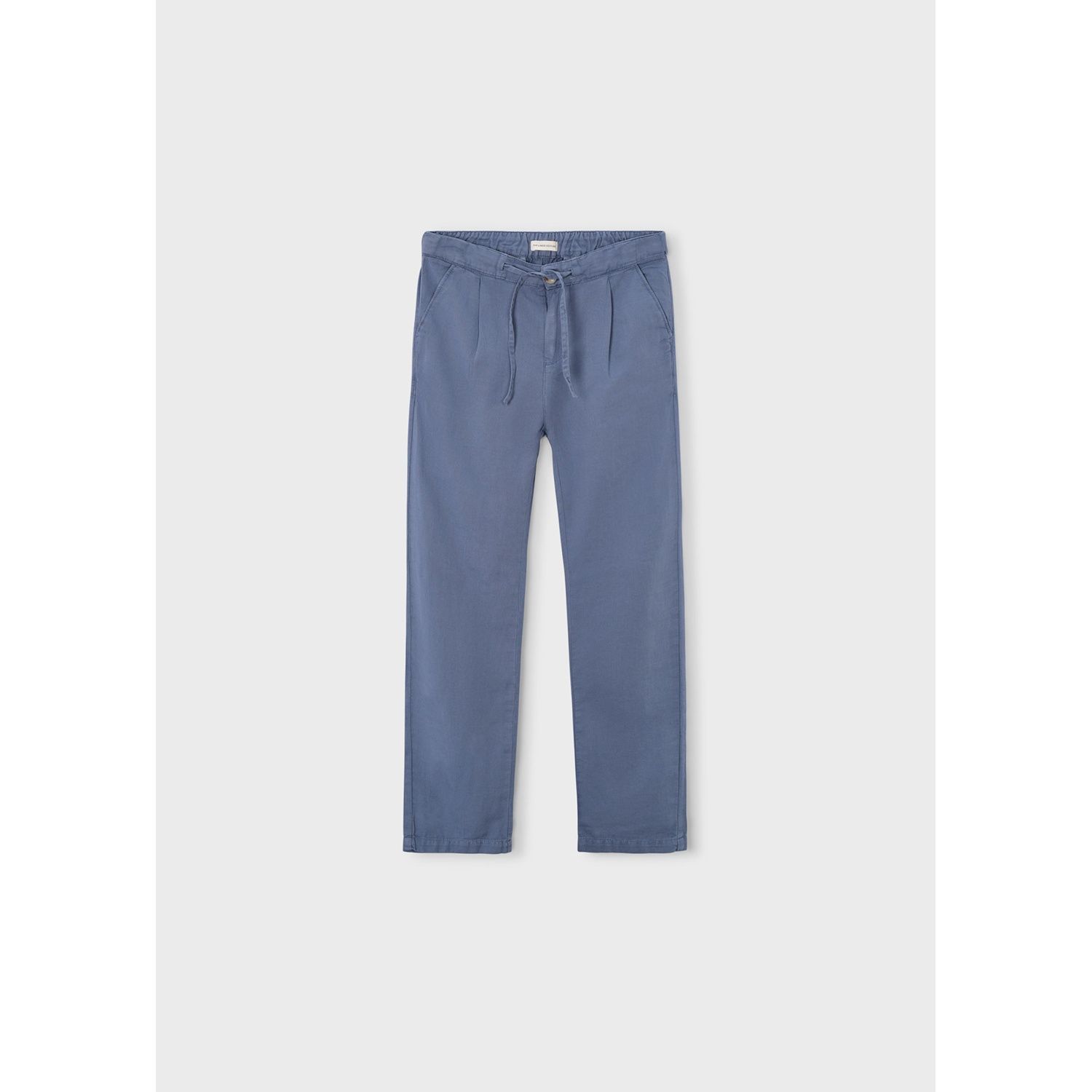 BLUE GREY LINEN PANT / 6572-405