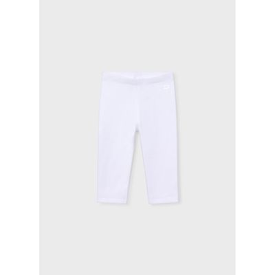 WHITE SHORT LEGGING BASIC / 723-034