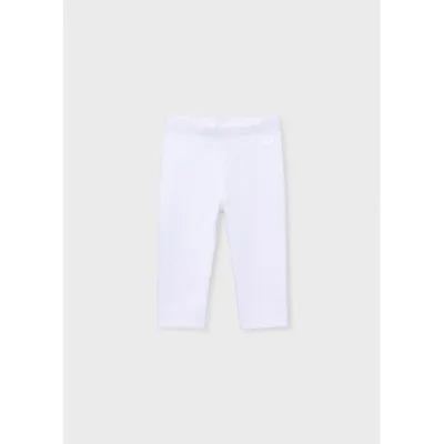 WHITE SHORT LEGGING BASIC / 723-034