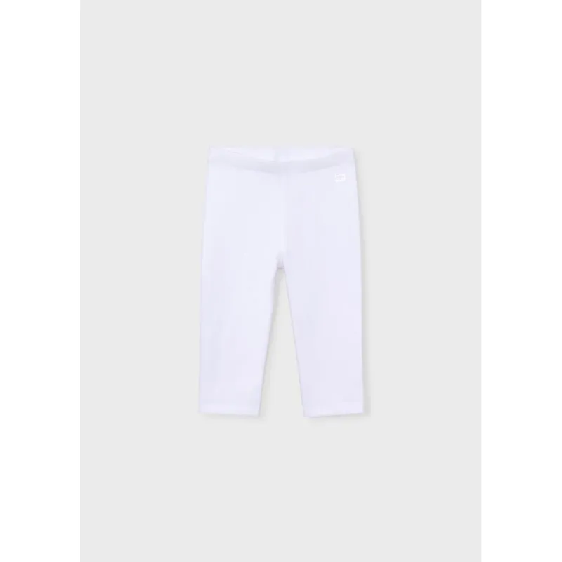 WHITE SHORT LEGGING BASIC / 723-034