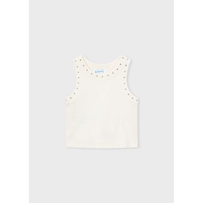 CREAM KNIKT TANK TOP / 3021-033
