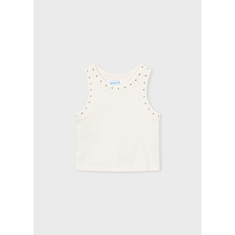 CREAM KNIKT TANK TOP / 3021-033