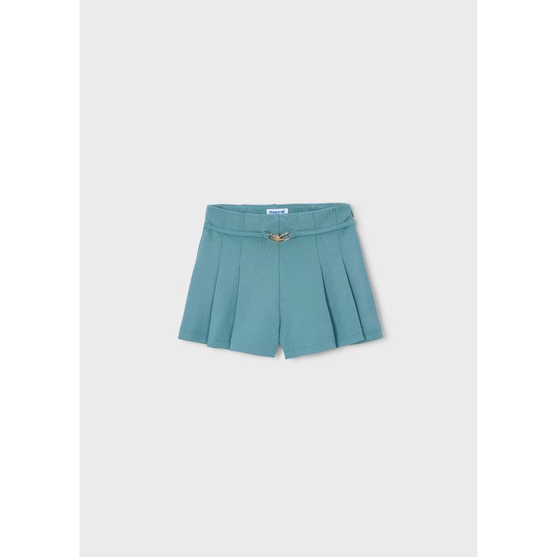 MINT GREEN KNIT SHORT S SILKY / 3220-043