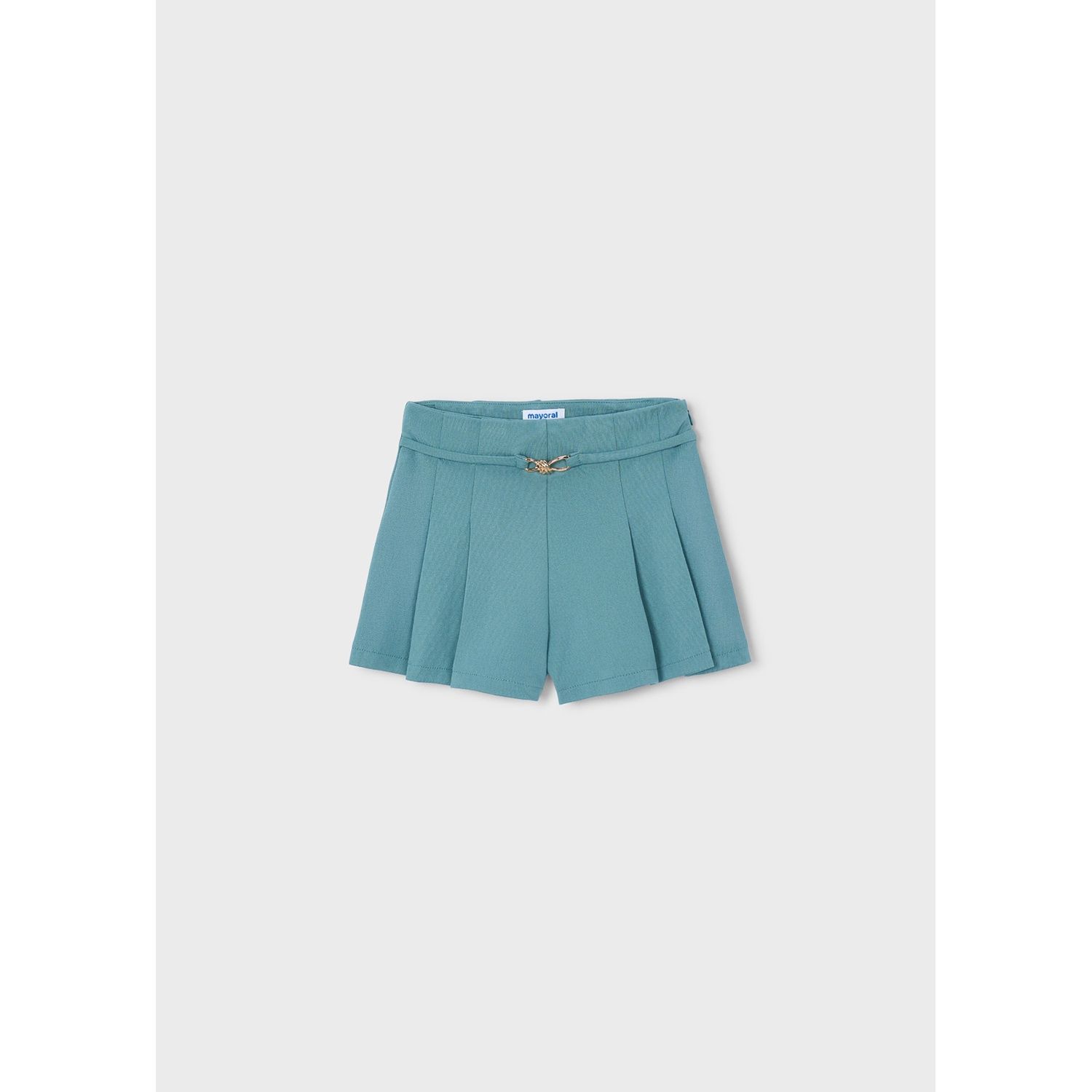 MINT GREEN KNIT SHORT S SILKY / 3220-043