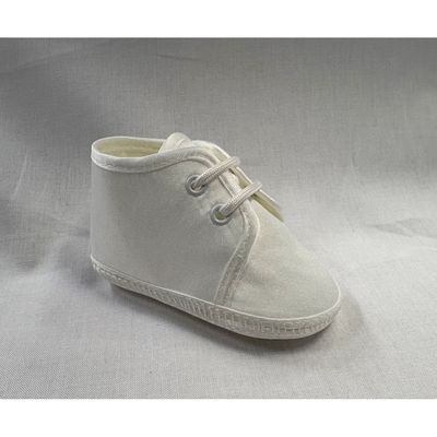 WHITE SHOE WITH LACES PLAIN / AP2634/SC/90R