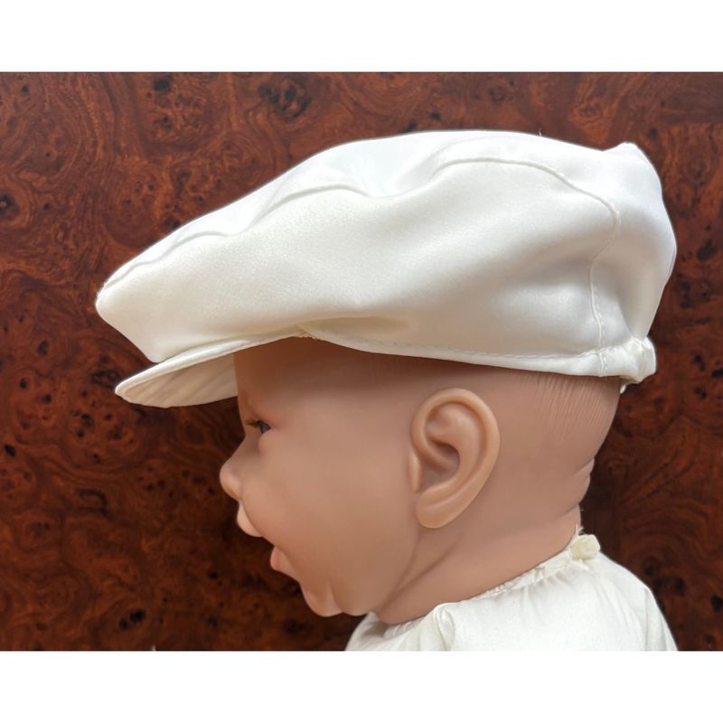 OFF WHITE SATIN NONO HAT / AP2636/CP/90R