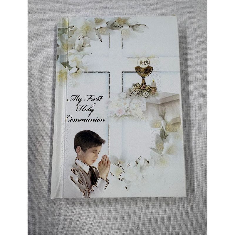 BOY COMMUNION MISSAL WHITE MODERN / 0