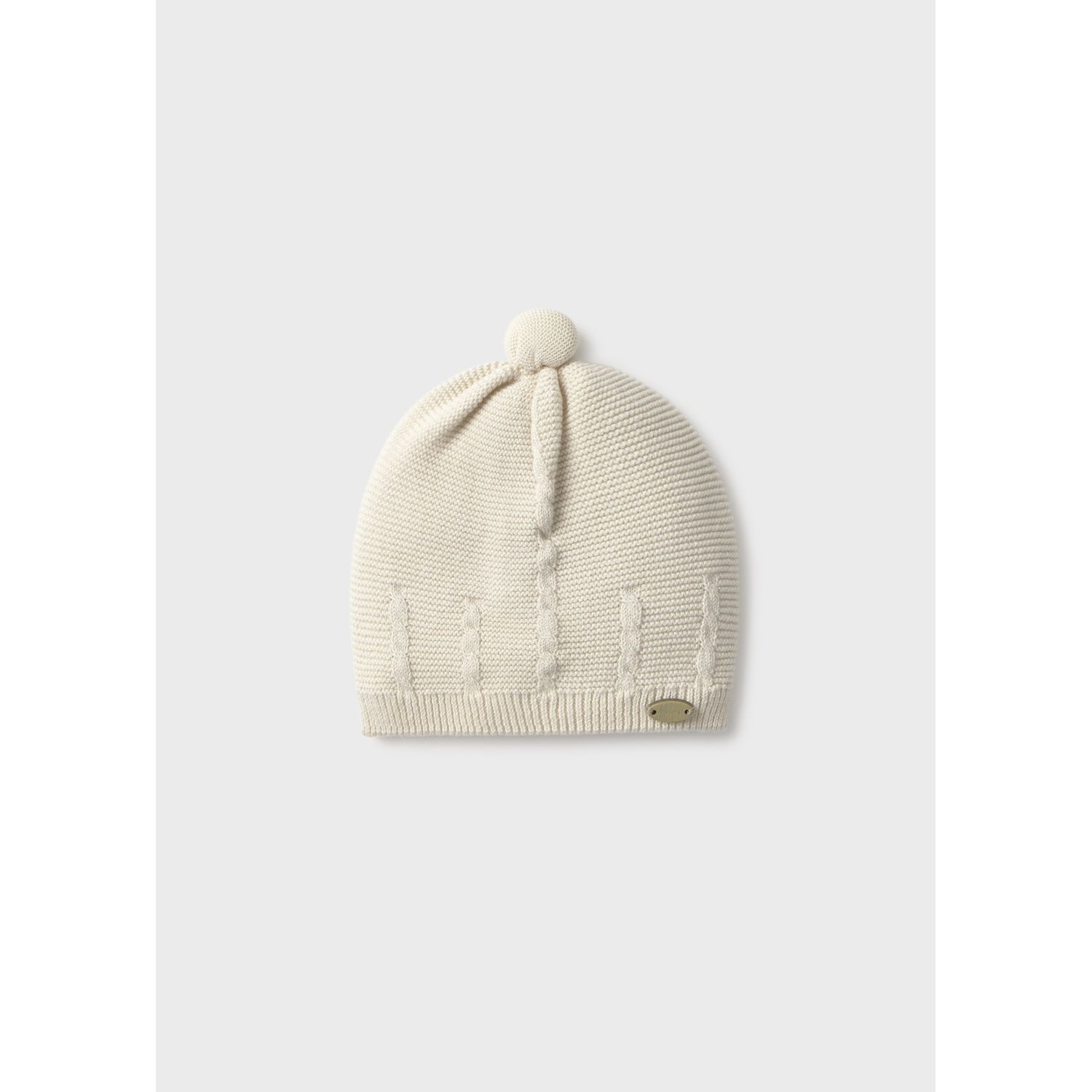 BEIGE KNIT HAT CROCHET PATTERN / 9127-027