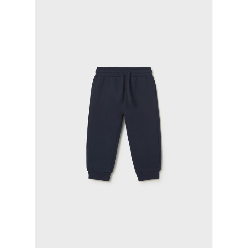 NAVY JOGGING PANT WITH POCKET & CUFF / 704-055