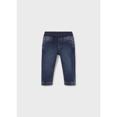 DARK BLUE DENIM JOGGER PANT SOFT / 2543-066