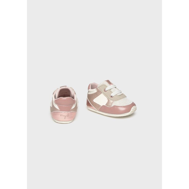 PINK &WHITE SHOE TAN TRIM / 9153-011