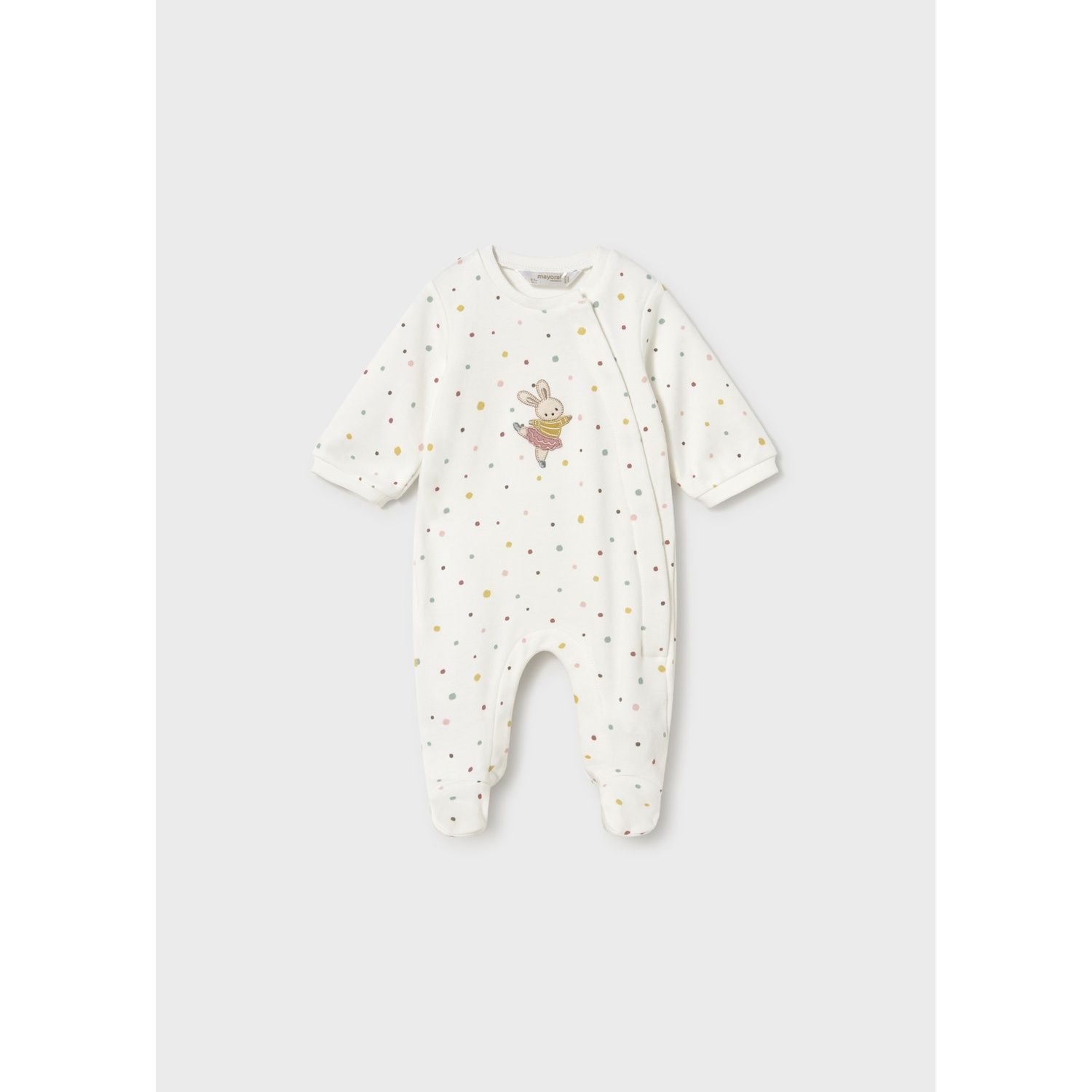 CREAM MCL DOT PRINT SIDE CLOSURE / 2751-073