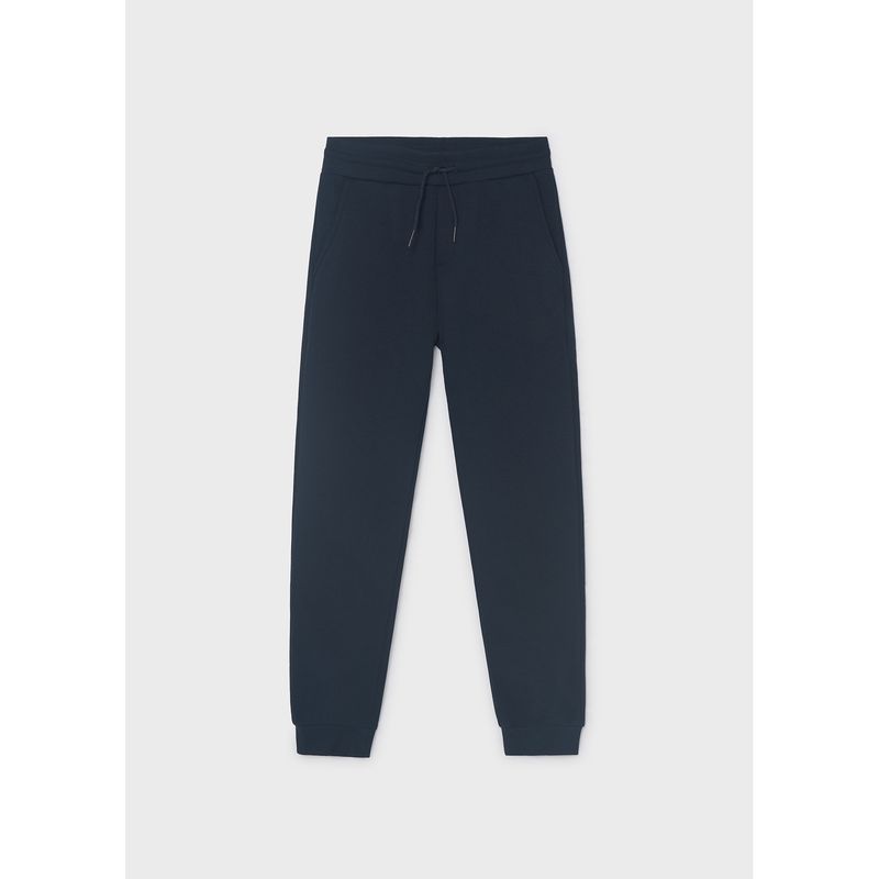 NAVY JOGGING PANT WITH CUFF / 705-045