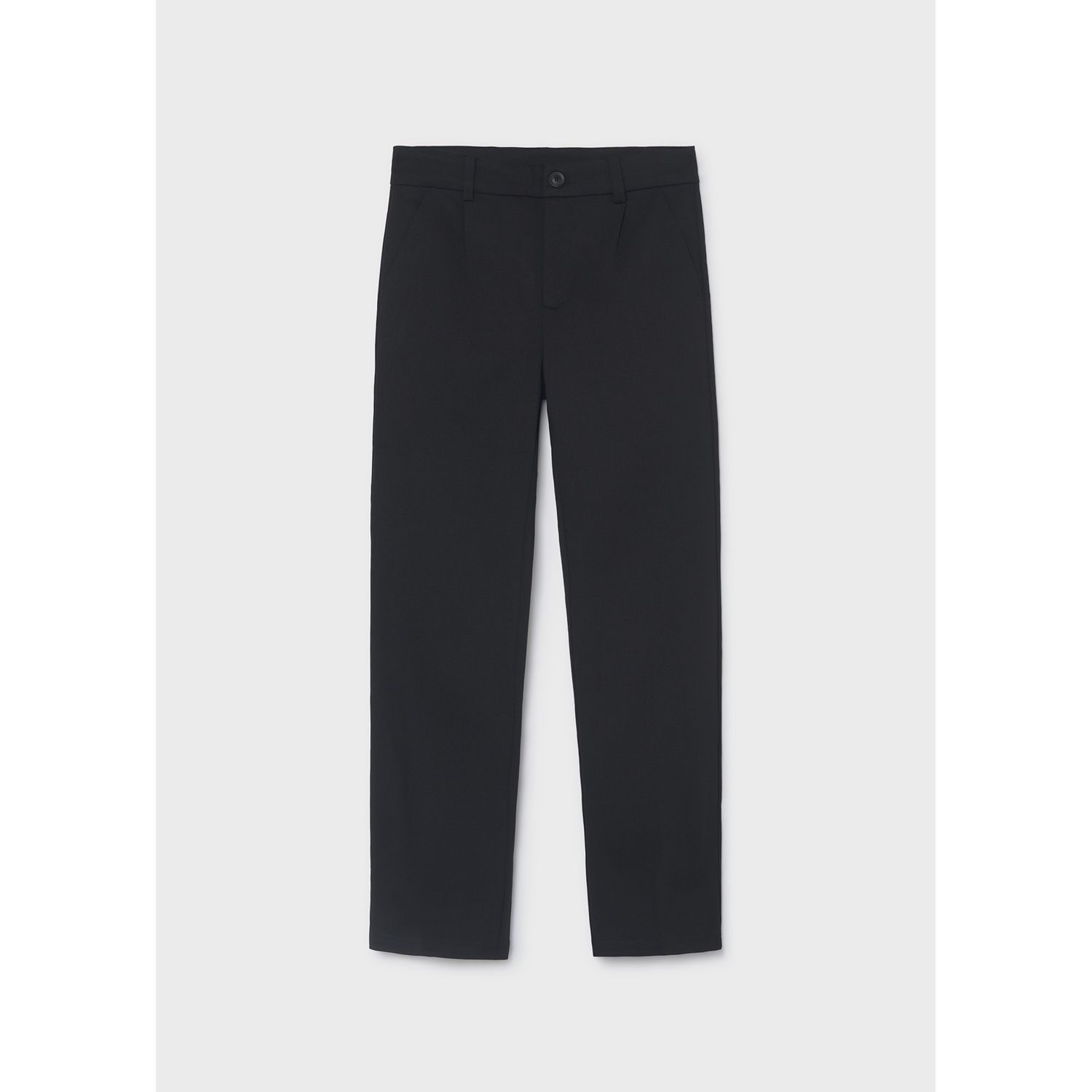 BLACK PANT CHINO RELAXED FIT SLIGHT STRETCH / 7516-096