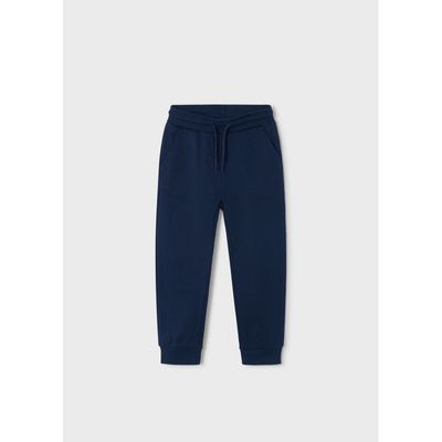 NAVY FLEECE SWEAT PANT CUFFED / 725-060
