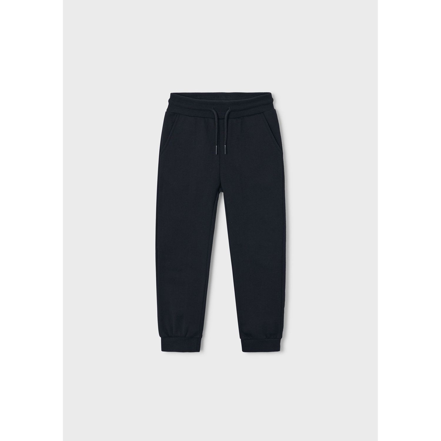 BLACK SWEAT PANT CUFFED / 725-065