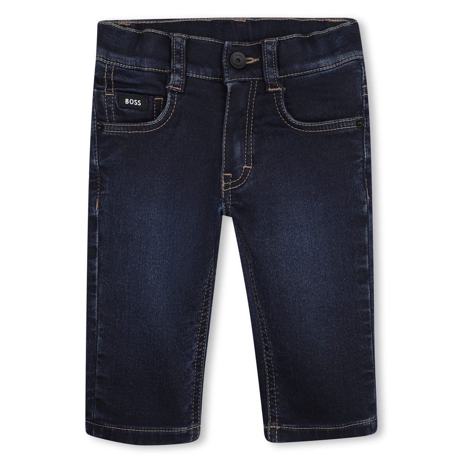 DARK BLUE DENIM PANT REGULAR FIT STRETCH / J53476-207