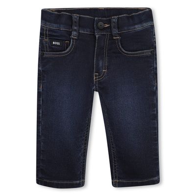 DARK BLUE DENIM PANT REGULAR FIT STRETCH / J53476-207