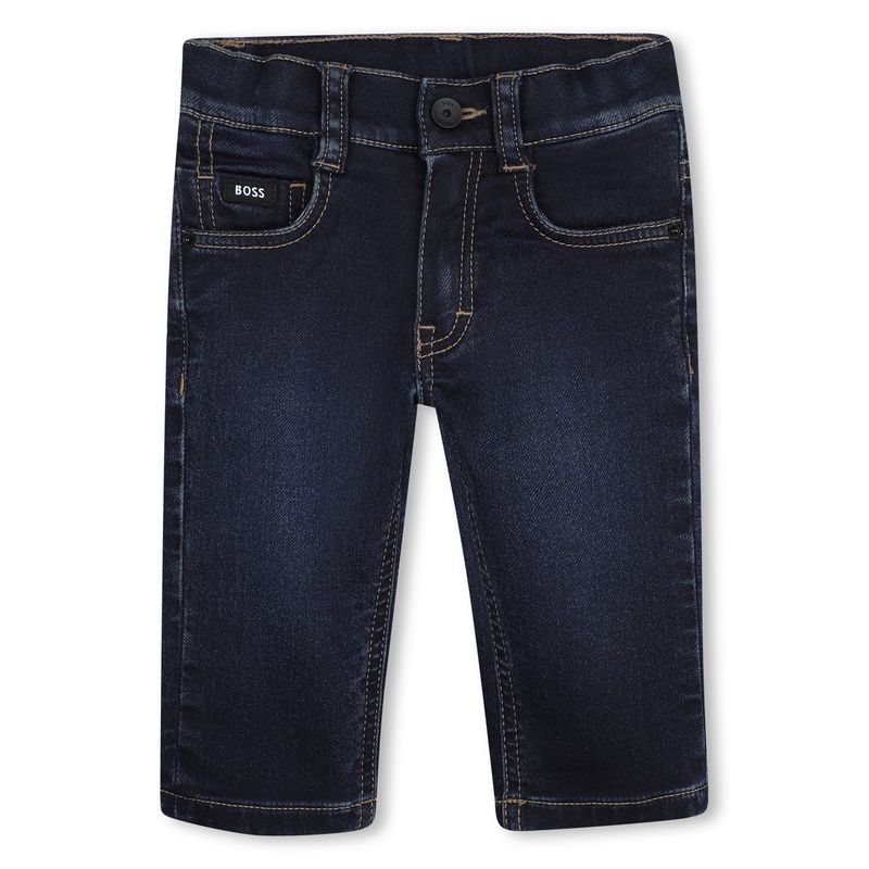 DARK BLUE DENIM PANT REGULAR FIT STRETCH / J53476-207