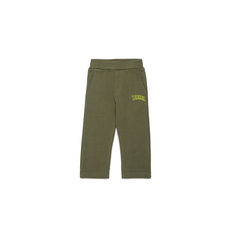 ARMY GREEN JOGGING PANT LIGHT GREEN LOGO DSL / K00880-K511