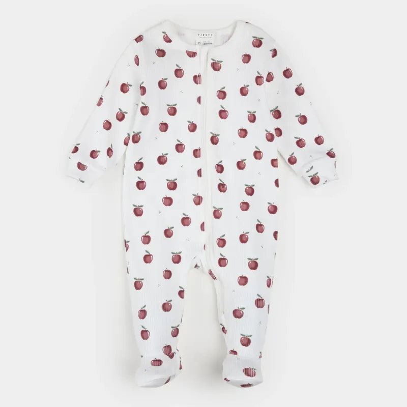 OFF WHITE SLEEPER RED APPLE PRINT 2WAY FRONT CLOSURE / 26FGL33P08/B